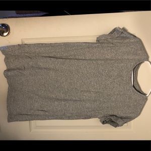 Grey T-shirt Dress
